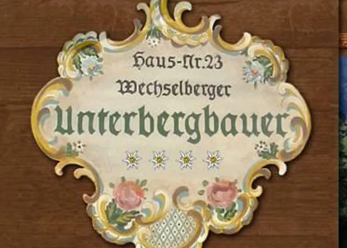 Unterbergbauer Agroturismo *